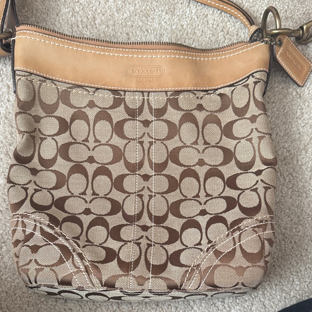 Coach Signature Logo Bag